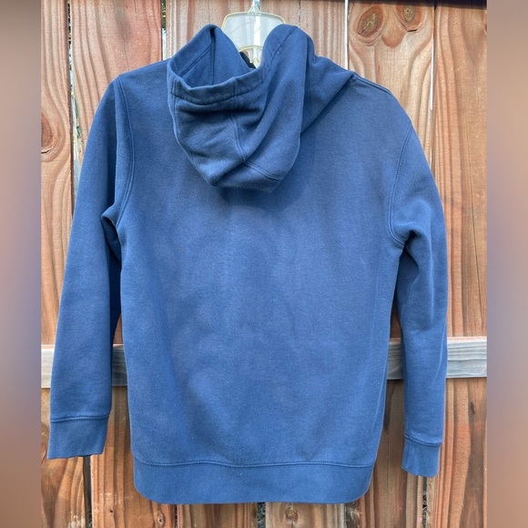 Vans off the wall kids navy blue  hoodie size kids XL ages 14+ - Picture 7 of 8